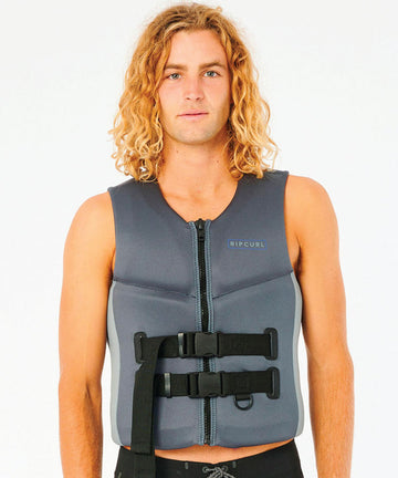 Rip Curl Omega Bouy Vest - Charcoal